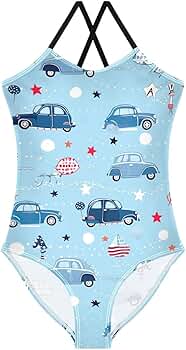 Amazon.com: UMIRIKO Toddler Carton Car One Piece Swimsuits Amazon.com: UMIRIKO Toddler Carton Car One Piece Swimsuits